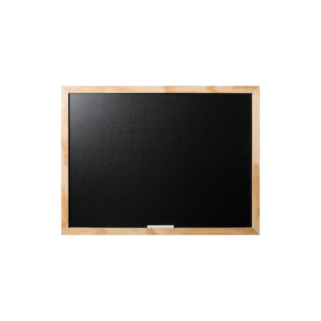 Mastervision Black Chalkboard, 24"x36", Pine Wood Frame, Wall Mount Kit Included, for Chalk & Liquid Chalk Marker PM07010119
